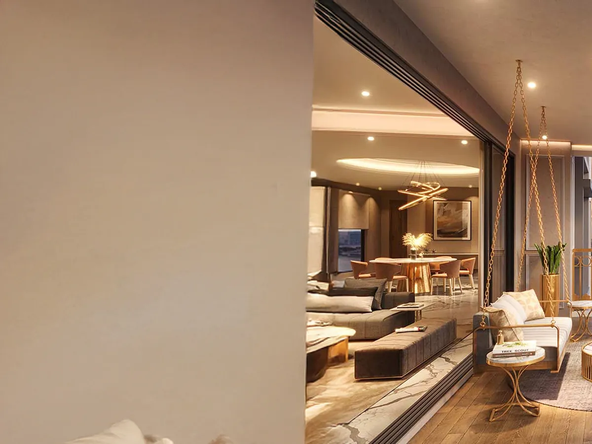Luxury living room - amenities at GB Jacob & Co Residences (representative image)